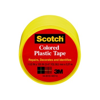 3M Scotch 845 845-150 Clear Book Tape, 1 1/2 in Width x 15 yd Length