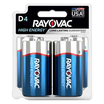 Picture of Rayovac 813-4T High Energy Standard Batteries (Main product image)