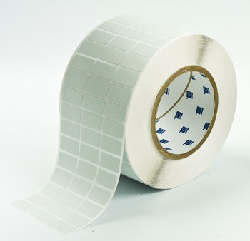 Picture of Brady Silver Polyester Thermal Transfer THT-21-486 Continuous Thermal Transfer Printer Label Roll (Main product image)
