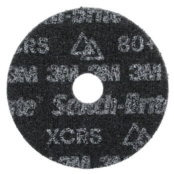 3M Scotch-Brite Non-Woven Precision Shaped Ceramic Surface Conditioning Disc - Center Hole Attachment - 4-1/2 in Diameter - 7/8 in Center Hole - 67232