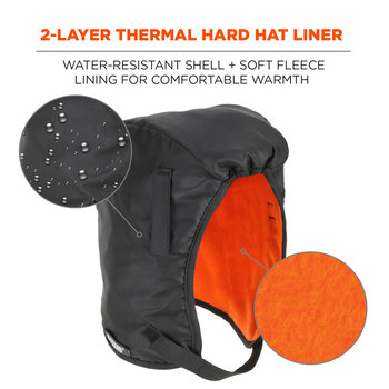 Cold Weather Hard Hat Liner, Hard Hat Fleece Liner