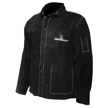 PIP Boarhide Welding Coat Caiman 3029-5 - Size Large - Black - 30295