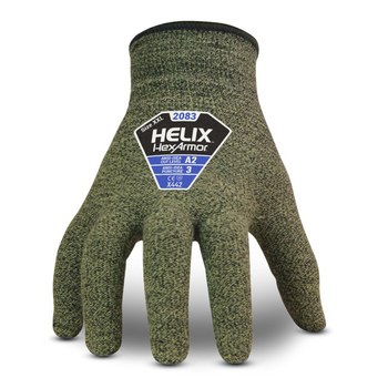 HexArmor Helix Series Liner 2083 2083-XXS (5) - Size 5 - Green - 2083 SZ 5