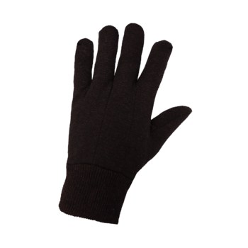 Global Glove C90B Brown Jumbo Cotton/Jersey Work Gloves - Straight Thumb - C90BJ-J
