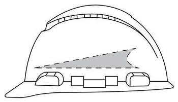 3M HL200 Hard Hat Lumen Task Light - 051131-27567