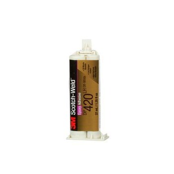 3M Scotch-Weld 420LH Off-white Two-Part Epoxy Adhesive - Base & Accelerator (B/A) - 37 ml Cartridge - 07244
