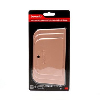 3M Bondo 357 Spreader - For Use With Caulk, Filler, Glaze, Putty - 4.43 in - 00357