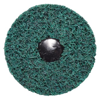 3M Scotch-Brite Clean & Strip XT Pro Extra Cut Disc - Aluminum Oxide - 4 in Diameter - 1/2 in Thick - 1/4 in spindle