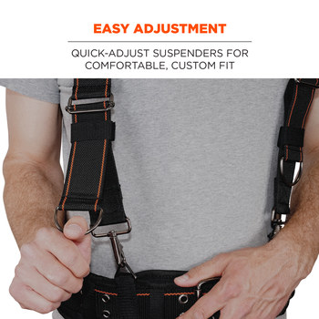 Ergodyne Arsenal Suspenders 5560 13665 - Gray