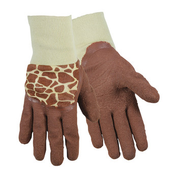 Picture of Red Steer Zoohands 295G Brown Cotton/Knit Full Fingered General Purpose Gloves (Main product image)