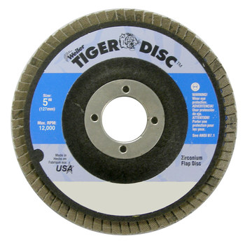 Picture of Weiler Tiger Flap Disc 50611 (Main product image)