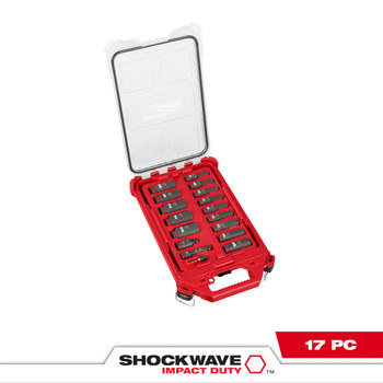 Milwaukee SHOCKWAVE Impact Duty 49-66-6800 6 Point Socket Set