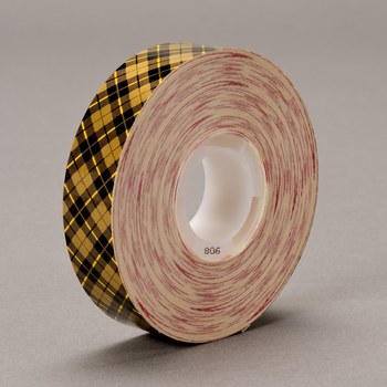3M Scotch ATG 908 Gold Transfer Tape - 3/4 in Width x 36 yd Length - 2 mil Thick - Densified Kraft Paper Liner - 49341