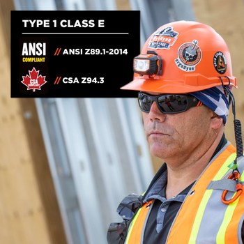 Ergodyne Skullerz Hard Hat 8970 60141 - Orange