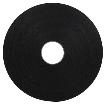 3M Venture Tape 7010337459 Black Double Sided Foam Tape - 1/2 in Width x 150 ft Length - 1/16 in Thick - 96589