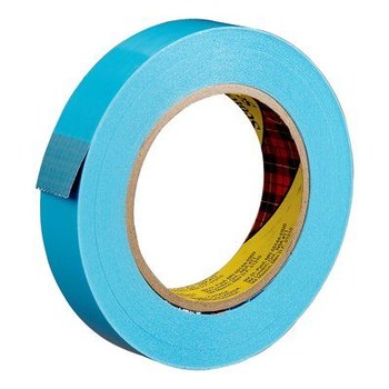 3M Scotch 8896 Blue Filament Strapping Tape - 24 mm Width x 55 m Length - 4.6 mil Thick - 42396