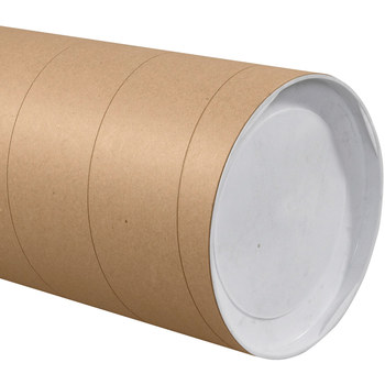 Picture of P1036KHD Mailing Tubes w/ Caps. (Main product image)