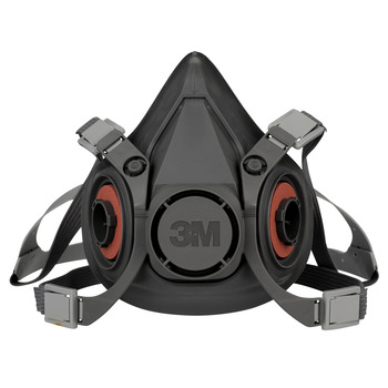 3M 6000 Series 6300 Half Mask Facepiece Respirator 07026, Size