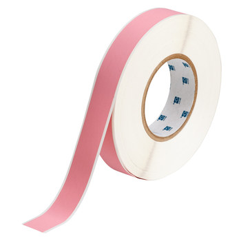 Picture of Brady Pink Self-Extinguishing Polyimide Thermal Transfer THT-259-472-PK Continuous Thermal Transfer Printer Label Roll (Main product image)