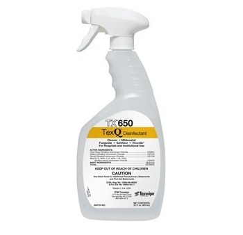 Texwipe TexQ Disinfectant - Spray 22 oz Bottle - TX650
