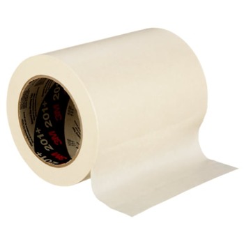 3M 201+ General Use Masking Tape - 144 mm (5 11/16 in) Width x 55 m Length - 81435
