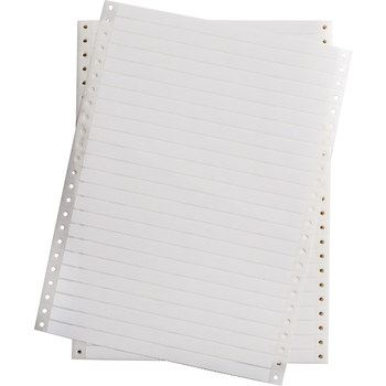 Picture of Brady Datab White Write-On Polyester Dot Matrix DAT-45-619-10 Dot Matrix Printer Label (Main product image)