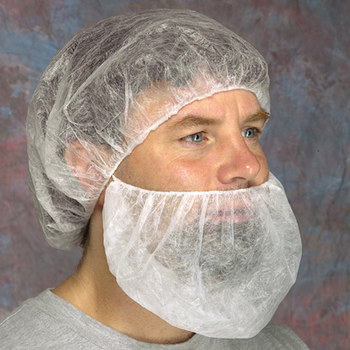 West Chester White Universal Nylon Hairnet - 24 in Stretched Diameter - 662909-802095