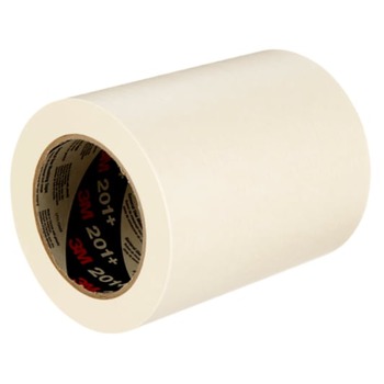 3M 201+ General Use Masking Tape - 144 mm (5 11/16 in) Width x 55 m Length - 81435