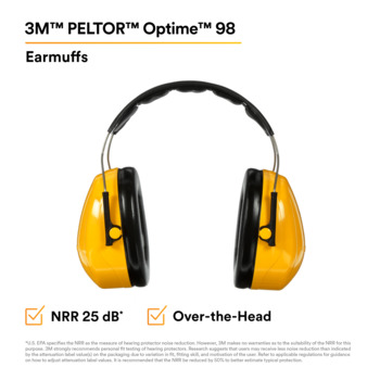 3M Peltor Optime Protective Earmuffs 08091
