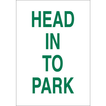 Picture of Brady B-120 Fiberglass Reinforced Polyester Rectangle White English Parking Restriction, Permission & Information Sign part number 70376 (Main product image)