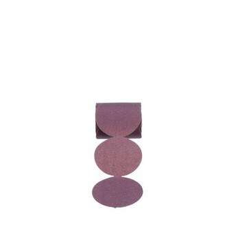 3M Cubitron II Stikit 732U 87197 PSA Disc Roll - 3 1/2 in - 120+ - Precision Shaped Ceramic