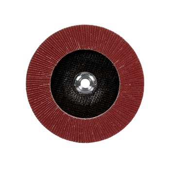 3M Cubitron II 967A Type 27 Flap Disc 55640 - Ceramic Aluminum Oxide - 7 in - 80+ - Medium