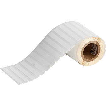 Picture of Brady White Polyester Thermal Transfer CL-0431-619 Die-Cut Thermal Transfer Printer Label Roll (Main product image)