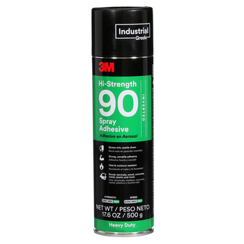 3M Hi-Strength 90 Spray Adhesive 07278, 24 fl oz Inverted Aerosol