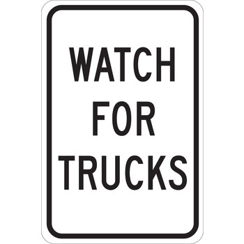 Picture of Brady B-555 Aluminum Rectangle White English Stop Signs, Traffic Control Signs & Banners Sign part number 124452 (Main product image)
