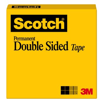 3M Scotch 665 Office Tape 07339, 1/2 in x 1296 in, Clear