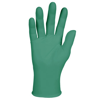 Green Nitrile Gloves, Durable 6mil
