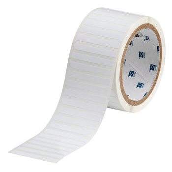 Picture of Brady White Polyester Thermal Transfer THT-15-423-2.5 Die-Cut Thermal Transfer Printer Label Roll (Main product image)