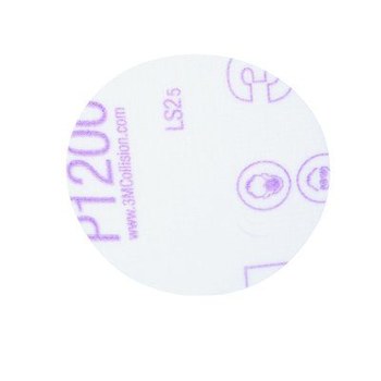3M Hookit 260L Hook & Loop Disc 00908 - Aluminum Oxide - 3 in - P1200 - Super Fine