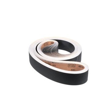 3M 461F Sanding Belt 69550 - 3 1/2 in x 132 in - Silicon Carbide - P120 - Fine