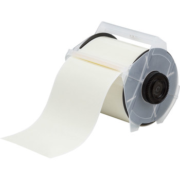 Picture of Brady Clear Indoor / Outdoor Vinyl Thermal Transfer 113105 Continuous Thermal Transfer Printer Label Roll (Main product image)