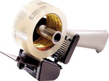 3M Scotch H150 Low Noise Gray Tape Handheld Dispenser