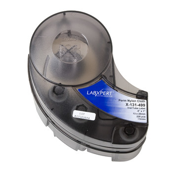 Picture of Brady Black on Clear / White Self-Laminating Polyester Thermal Transfer XSL-86-461 Die-Cut Thermal Transfer Printer Cartridge (Main product image)