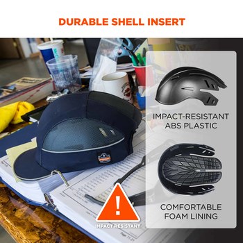 Ergodyne Skullerz Bump Cap 8960 23373 - Blue