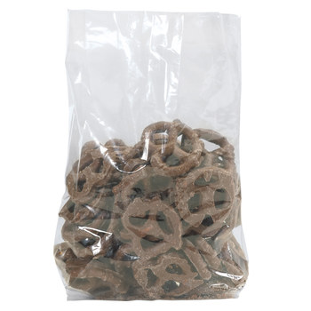 Clear Gusseted Poly Bags - 8 in x 4 in x 18 in - 1.5 Mil Thick - 5979