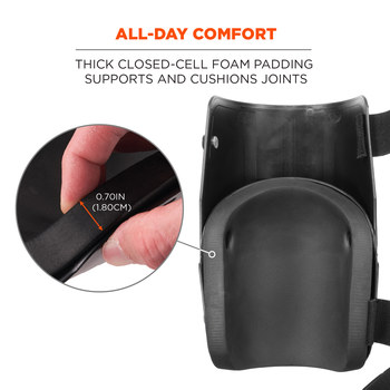 Ergodyne Proflex Knee Pads 18360 - Black