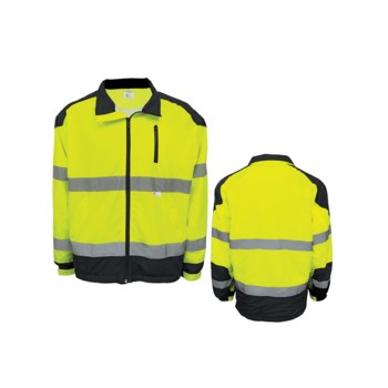 Global Glove FrogWear Windbreaker GLO-WB1/LG - Size Large - Lime Yellow - GLO-WB1 LG