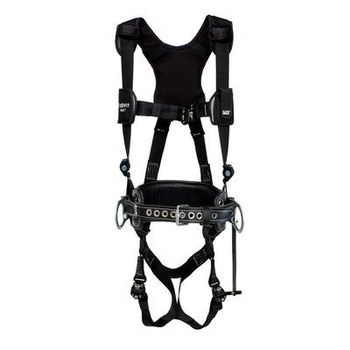 Picture of DBI-SALA ExoFit NEX Lineman Black Large Vest-Style Shoulder, Back, Hip Padding Body Harness (Main product image)