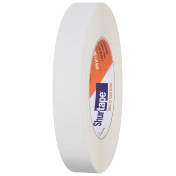 Shurtape DP 401 White Film Tape - 24 mm Width x 50 m Length - SHURTAPE 104250