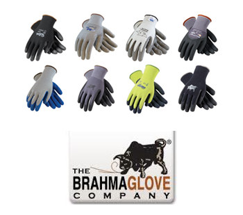 Picture of Brahma Gloves Gray Medium Split Cowhide Leather Driver's Gloves (Main product image)